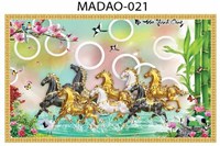 Gạch tranh 5D mã đáo thành công 021