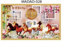 Gạch tranh 5D mã đáo thành công 028