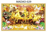 Gạch tranh 5D mã đáo thành công 029
