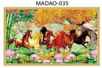 Gạch tranh 5D mã đáo thành công 035