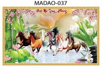 Gạch tranh 5D mã đáo thành công 037