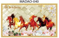 Gạch tranh 5D mã đáo thành công 040