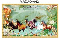 Gạch tranh 5D mã đáo thành công 042