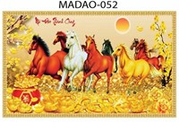 Gạch tranh 5D mã đáo thành công 052