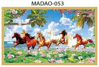 Gạch tranh 5D mã đáo thành công 053