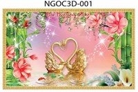 Gạch tranh ngọc 3D đẹp 001