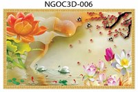 Gạch tranh ngọc 3D đẹp 006