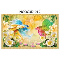 Gạch tranh ngọc 3D đẹp 012