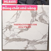Gạch Trung Quốc 80x80 đồng chất khắc kim HL8105